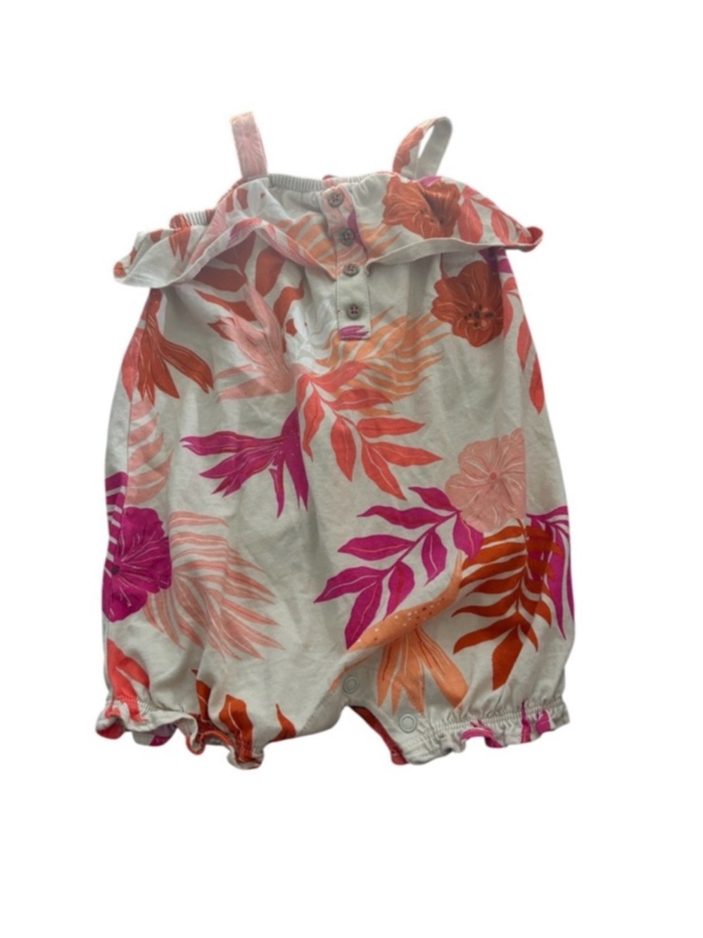 Carters Floral Romper 18m